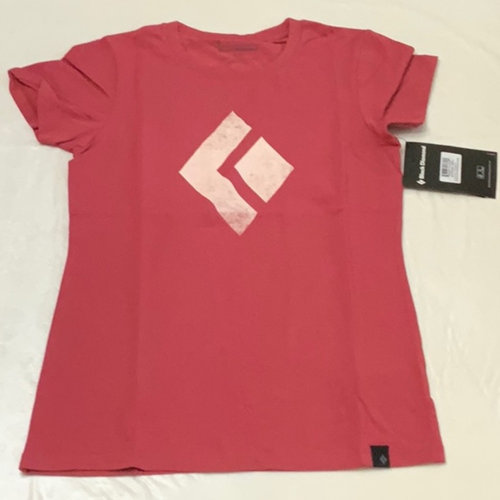 Black Diamond CHALKED UP TEE - Wild Rose